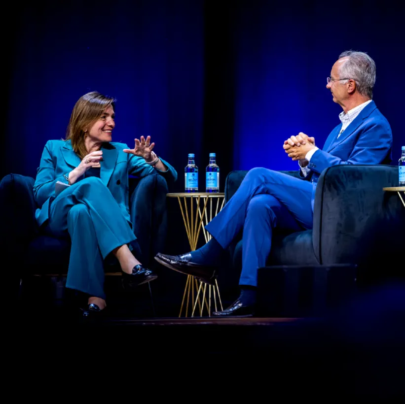 Fireside chat moderated by Daria Donati at the 2026 Danaher Summit