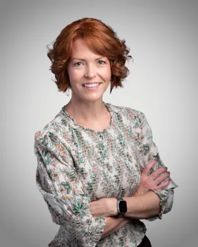 Portrait of Danaher executive Georgeann Couchara